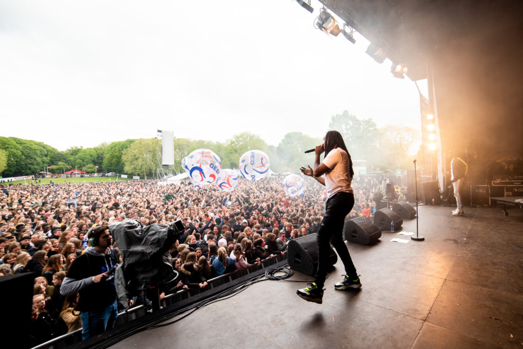 Bevrijdingsfestival Utrecht 2022 festivalbeeld